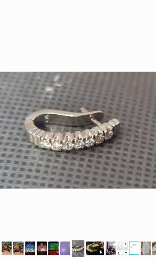 Lost one online diamond earring