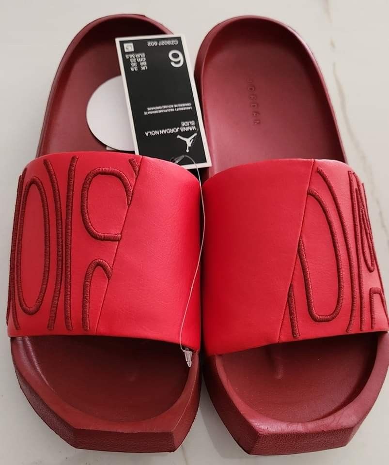 WOMENS JORDAN NOLA SLIDES 6 7 Women s Fashion Footwear