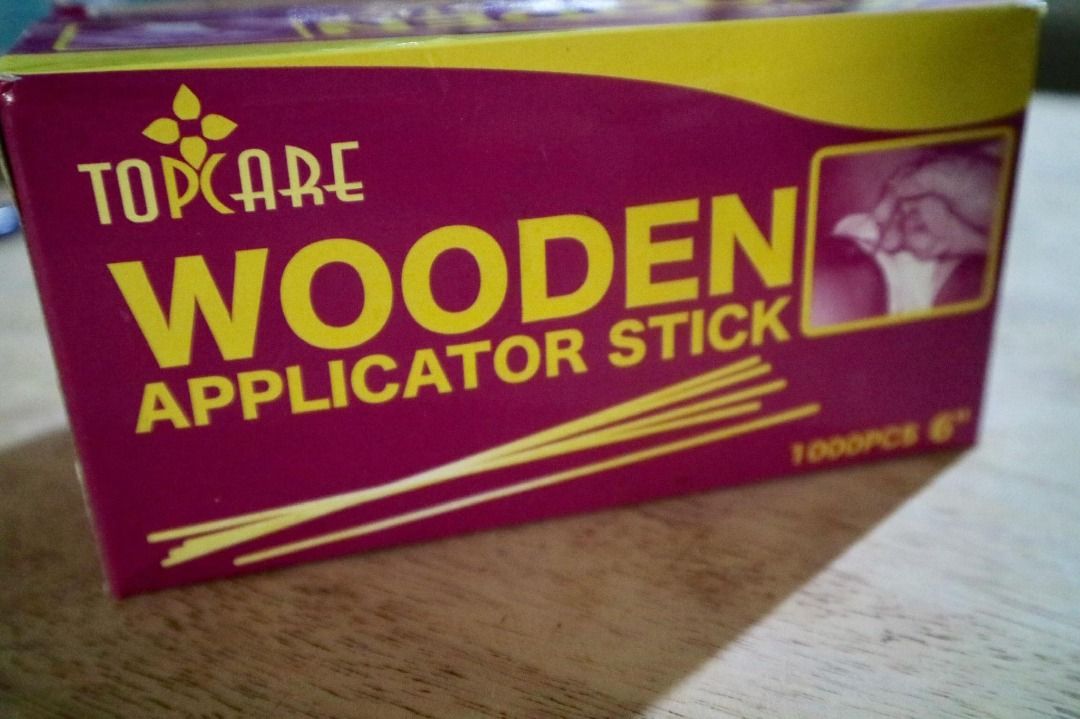 Wooden Applicator Stick NonSterile 10pcs per pack on Carousell