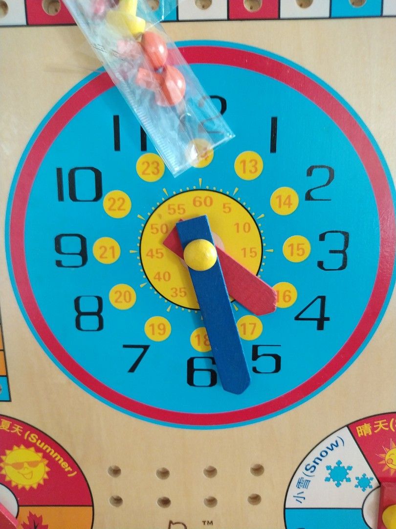 LARGE SIZE,Wooden clock ,wooden calender,wooden calender ,month of the