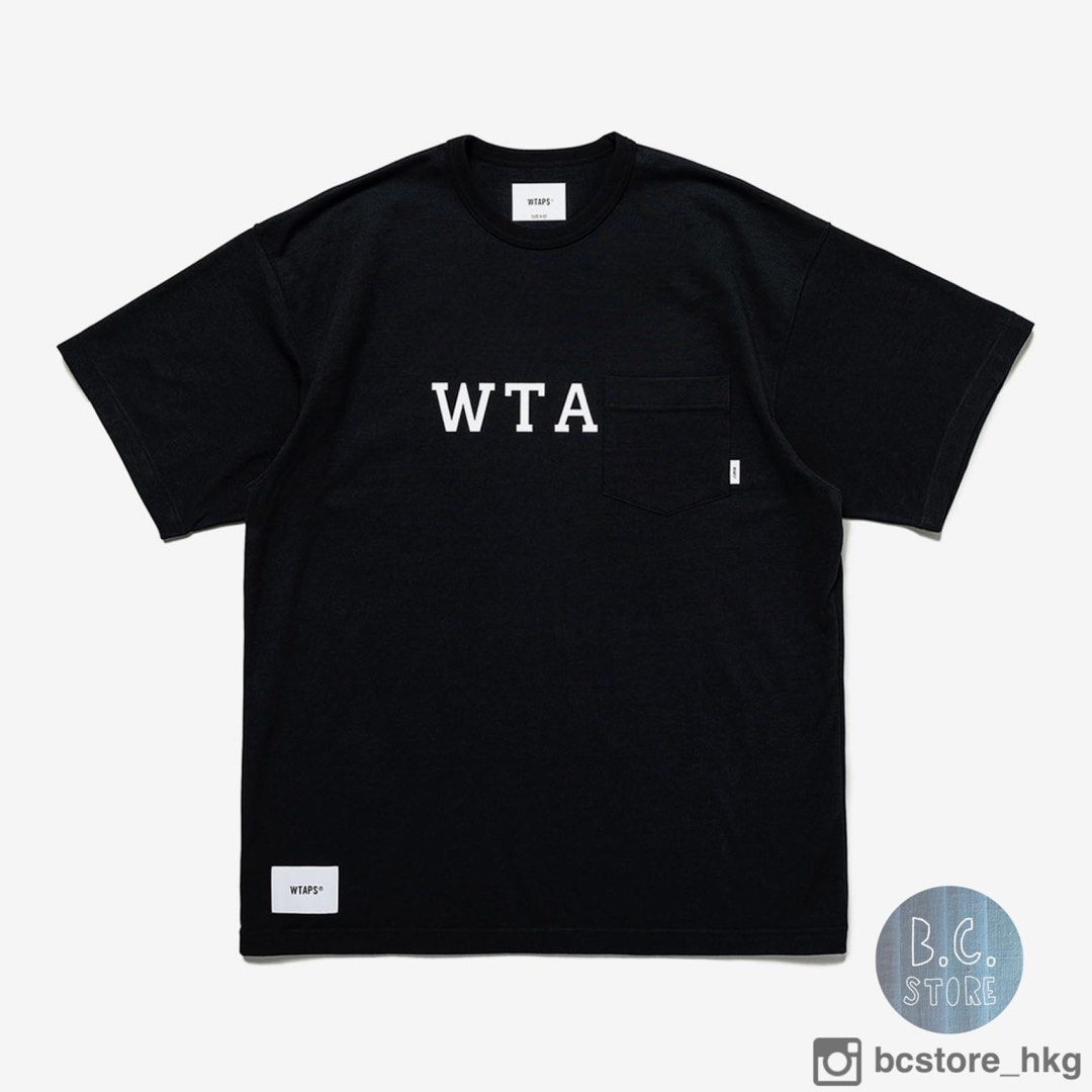 新品 L 21AW WTAPS WTVUA SS COTTON Tシャツ TEE - Tシャツ/カットソー ...