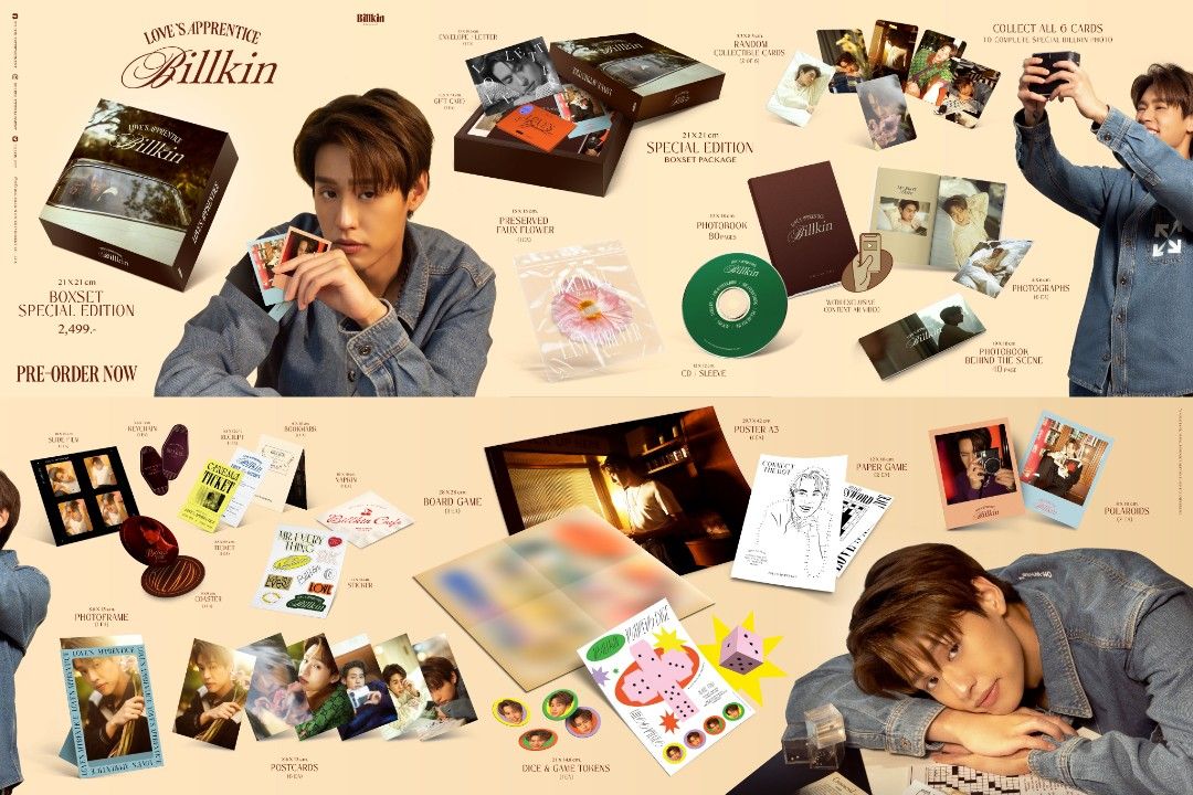 WTS BILLKIN LOVE'S APPRENTICE ALBUM LOOSE SETS BKPP, Hobbies