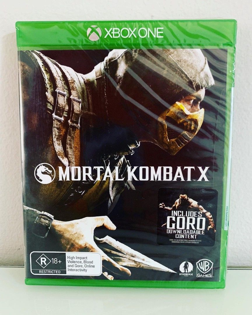 Xbox One Game Mortal Kombat X (BNIB), Video Gaming, Video Games, Xbox on  Carousell