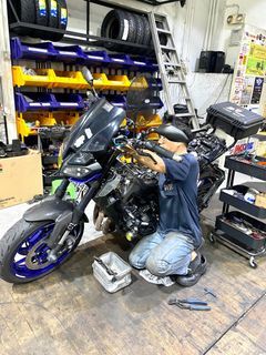 YAMAHA MT-09 THROTTLE BODY SERVICE