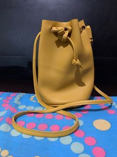 Yellow Bucket Bag