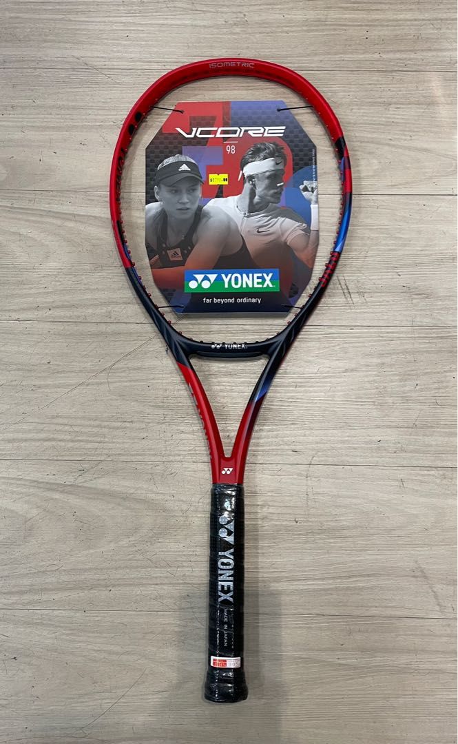 Yonex Vcore 98 2023 Tennis Racket, 運動產品, 運動與體育, 運動與