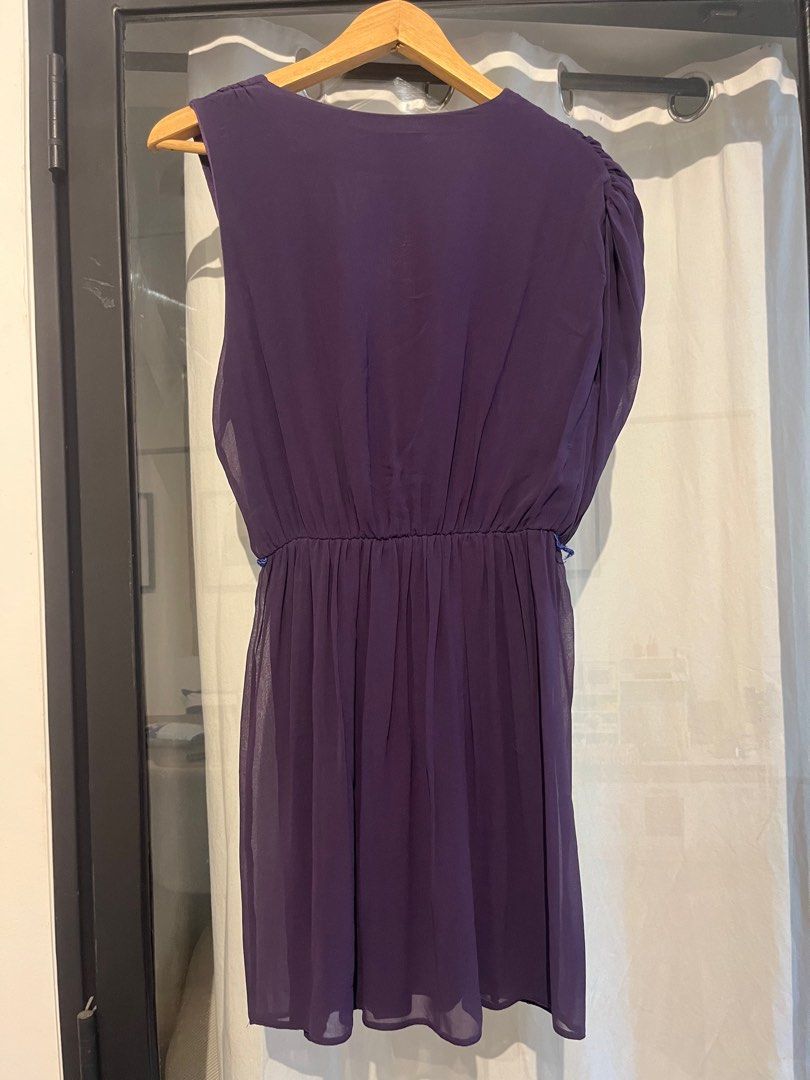 Zack London Purple mini dress, Women's Fashion, Dresses & Sets, Dresses