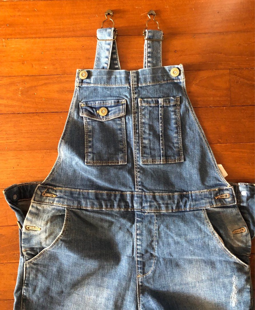 Girls denim overalls on sale