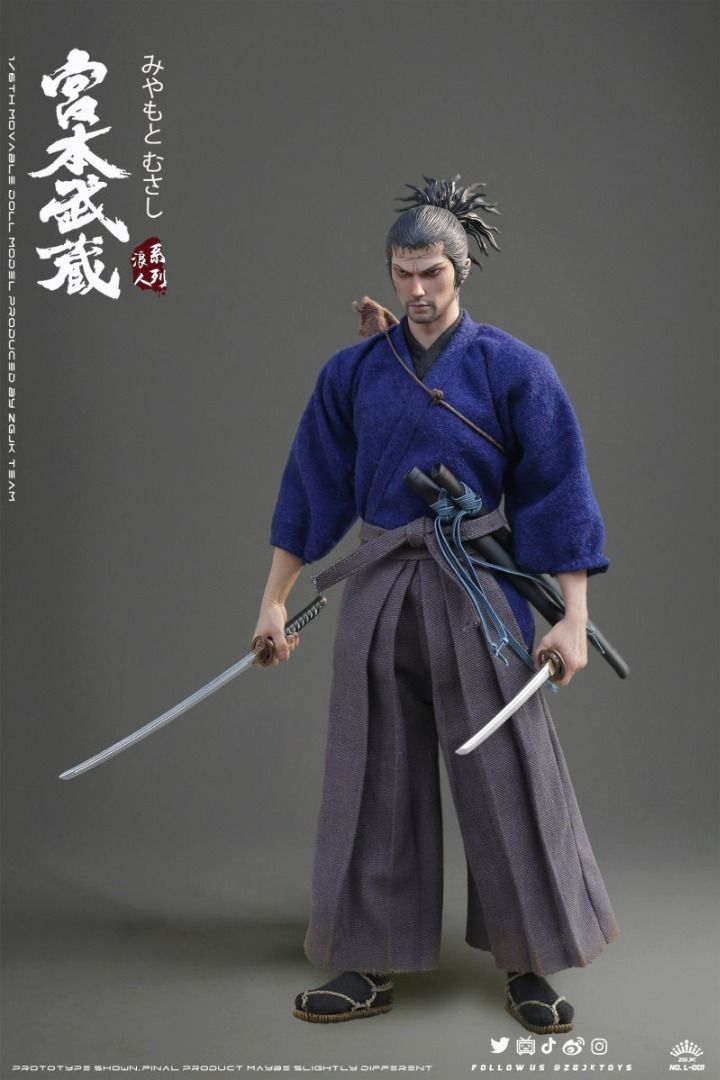 ZGJK Toys 1/6 Musashi Miyamoto 宮本武藏(ZZ271A), 興趣及遊戲, 玩具 