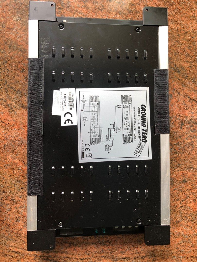 10” CDT Subwoofer & Ground Zero Mono Amplifer63205308513538113