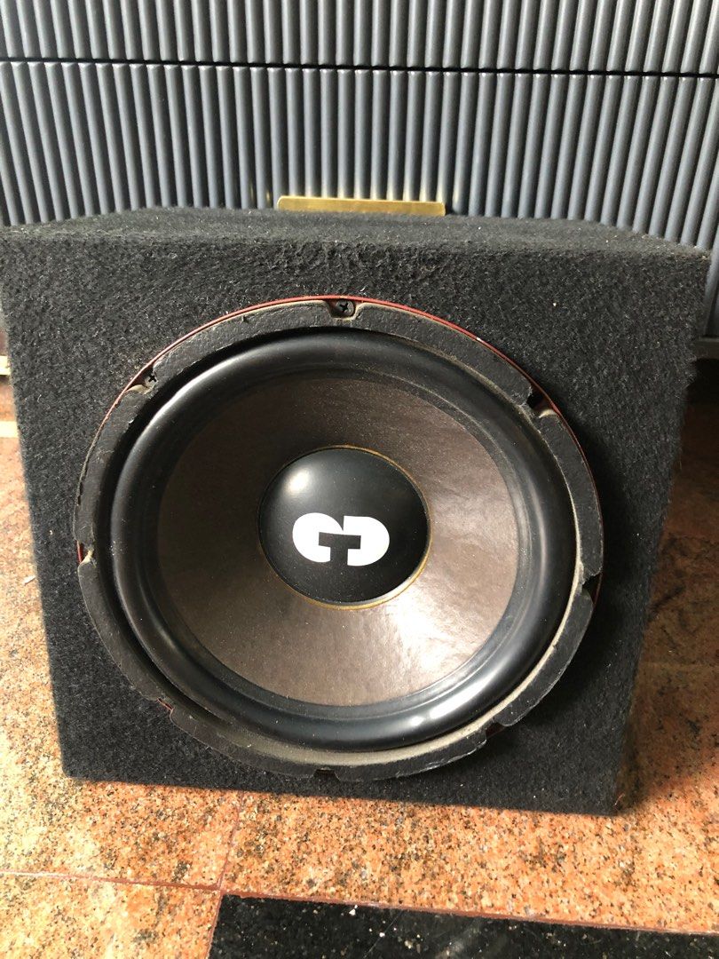 10” CDT Subwoofer & Ground Zero Mono Amplifer63205308513538111