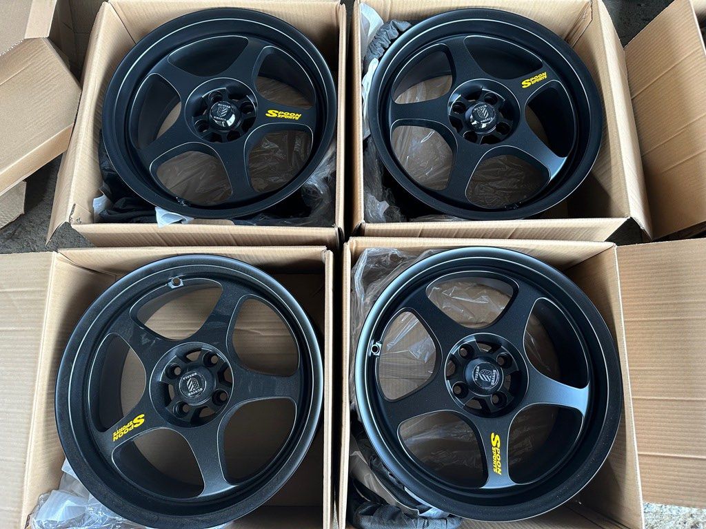 17” Hunterwheels Spoon Design code T5201 Black mags 4Holes pcd 100-114 bnew (Category: Mags and Tires) located in Quezon City. Submitted by mindanaotyrehaus (Listing ID 1232909053, Image 1). Description: 4pcs 17” Hunterwheels Spoon design code T5201 brandnew magwheels 4 Holes pcd 100-114 x7.5 width/ offset 40 Available color: Black sold as 4pcs. for 23,000 pesos only * price may change without prior notice *txt or call us to check availability * 