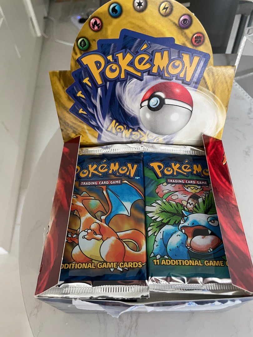 1999 Pokemon Base Set Unlimited Booster Pack - Sealed WOTC Vintage Collectible