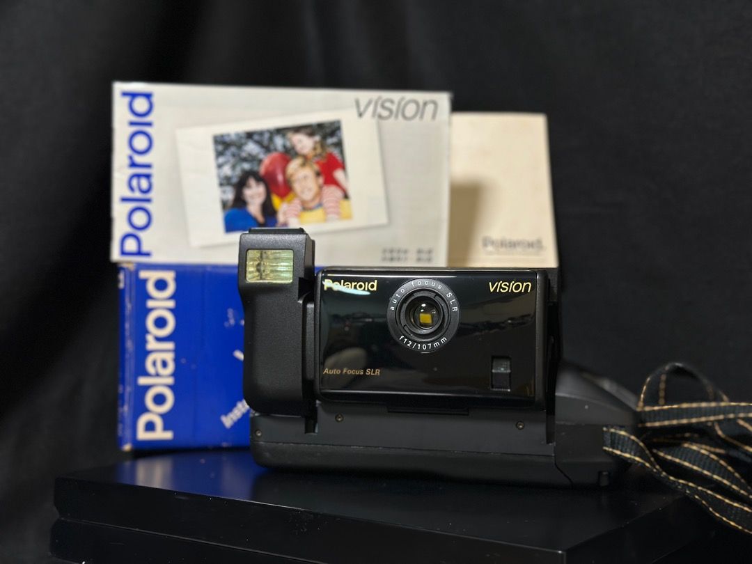 一口價$250) Polaroid Vision 95 Auto Focus SLR SE Instant Film Camera with F12/ 107mm Lens 寶麗來Vision 95 即影即有相機