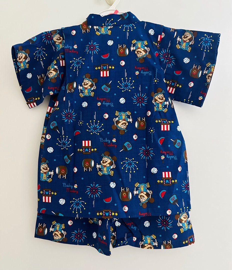 全新現貨正版日本🇯🇵 Disney Baby Mickey Mouse Yukata 迪士尼米奇