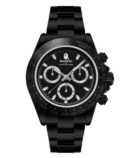 日本代購TYPE 4 BAPEX #1 M A BATHING APE 錶Watch 手錶腕錶, 名牌