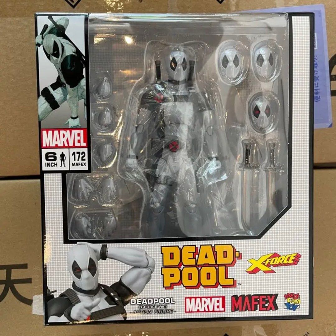 現貨No.172 MAFEX DEADPOOL (X-FORCE Ver.), 興趣及遊戲, 玩具& 遊戲類