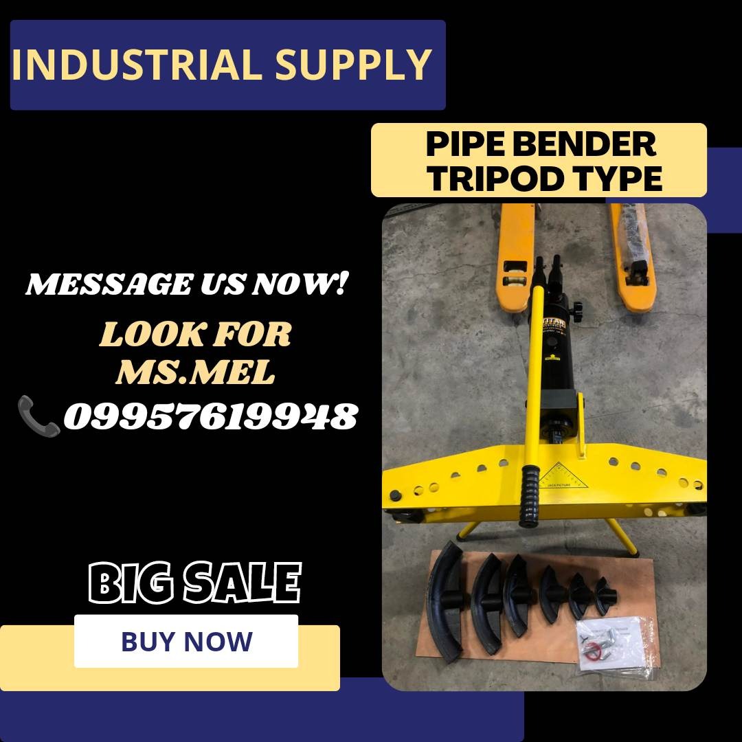 " PIPE BENDER TRIPOD TYPE ", Commercial & Industrial, Construction