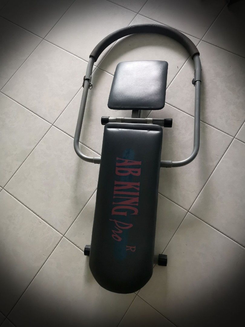 Ab king pro exercise workout bench press, Sports Equipment, Exercise