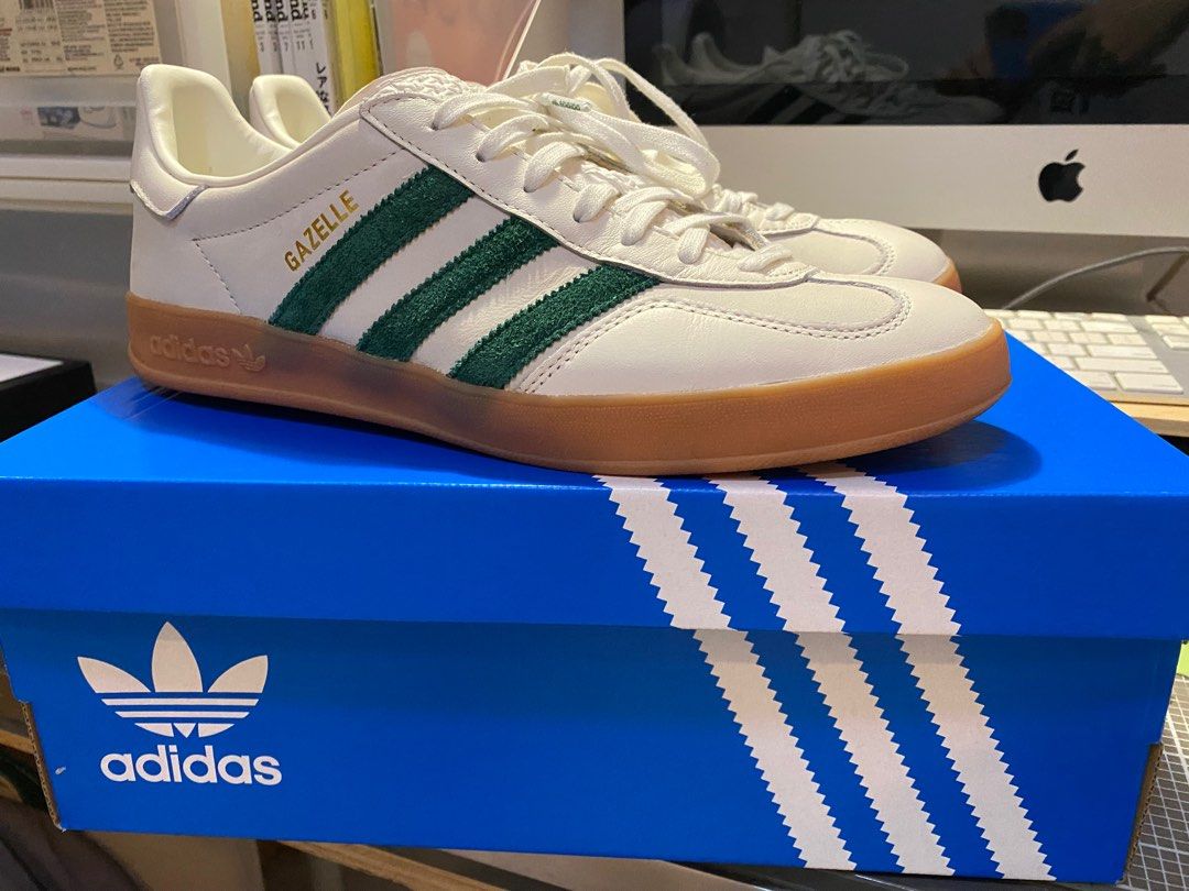 Adidas for EMMI Gazelle Indoor US10, 男裝, 鞋, 波鞋- Carousell