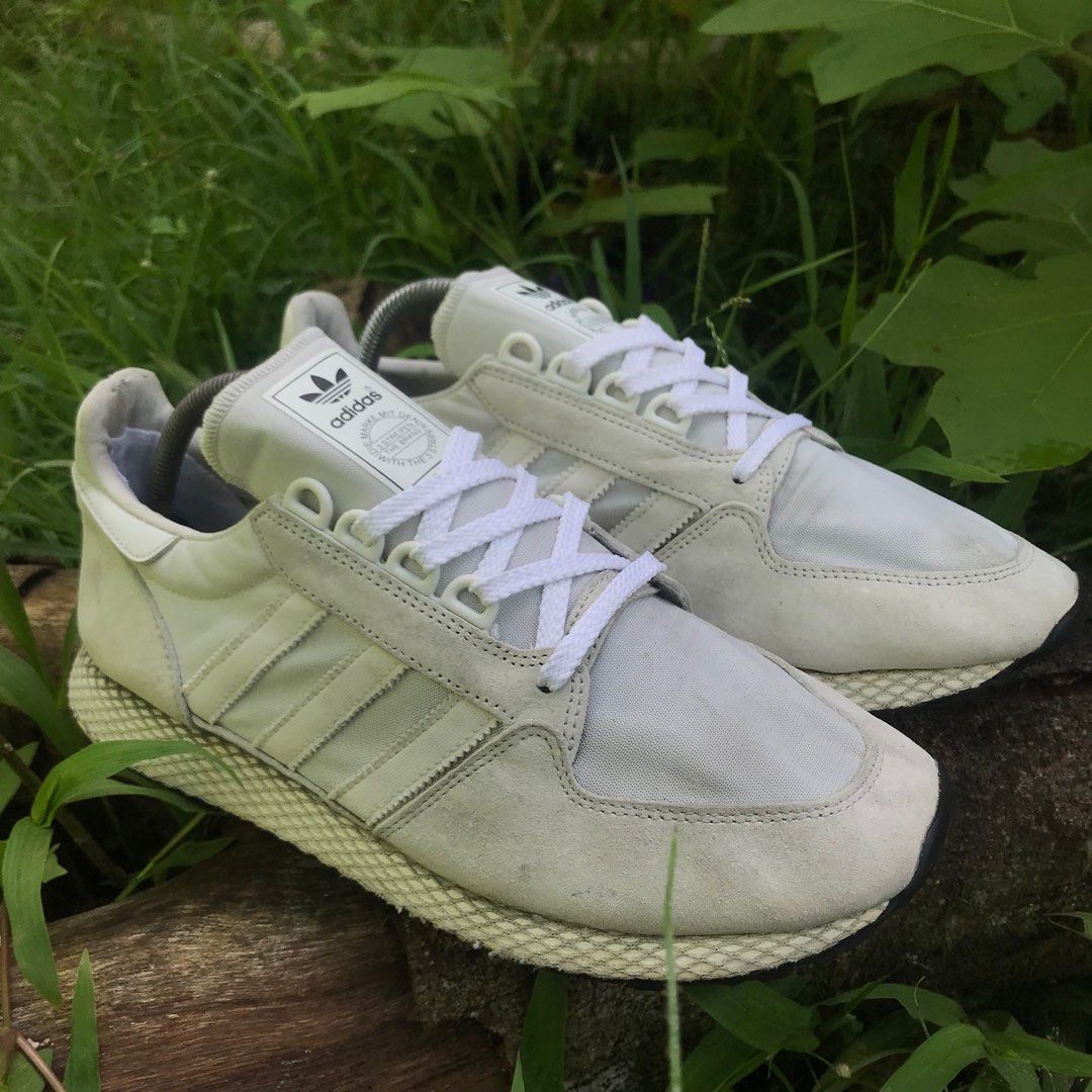 Adidas Forest Grove Casual Triple White not Adidas sl 72 not adidas la trainer france not adidas gazelle spezial city series sneakers second market