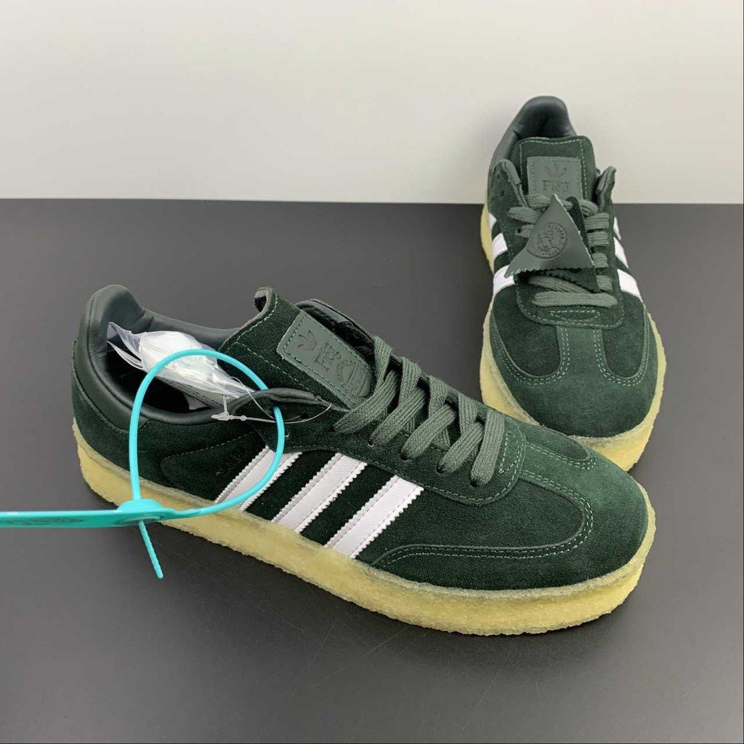 adidas gazelle silver green womens Adidas Samba x Kith x Clarks "8th Street Sneakers"