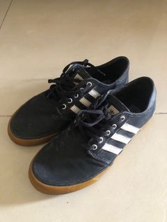 Adidas seeley decon black gum original Sepatu Adidas
