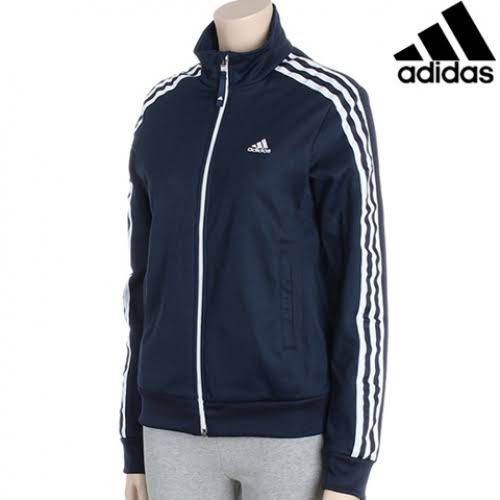 Navy blue hotsell adidas track jacket