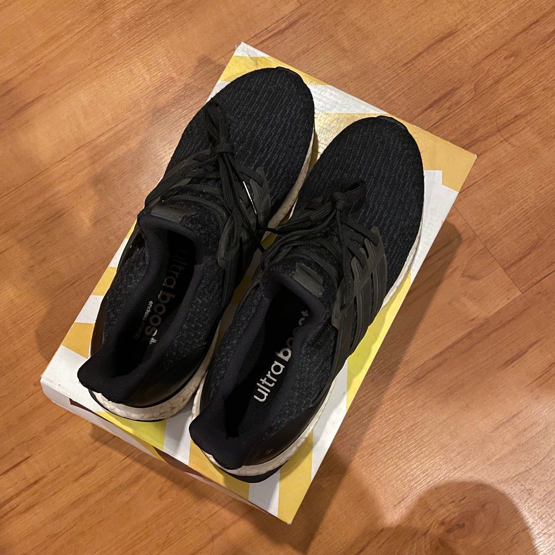 Adidas Ultraboost 3.0 Core Black, Men's Fashion, Footwear, Sneakers on  Carousell