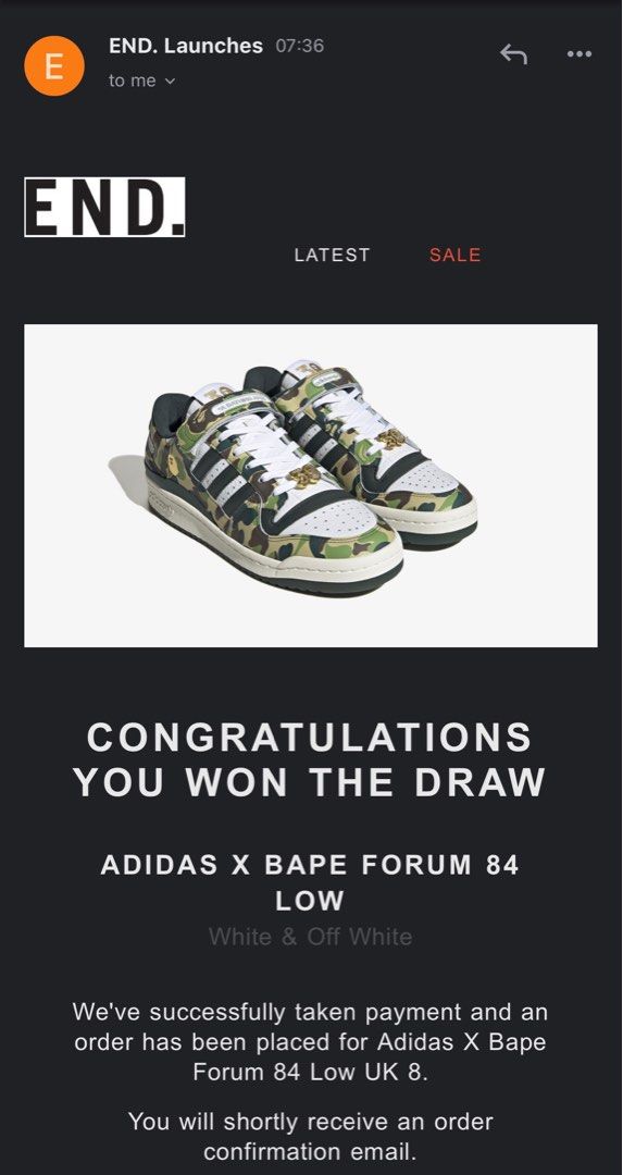Adidas X BAPE FORUM
