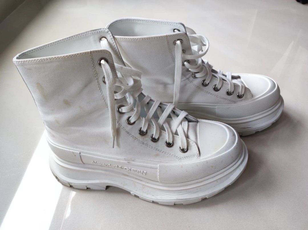 Alexander mcqueen shoes high top top
