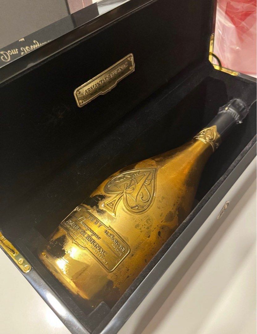 Armand de Brignac - Ace of Spades Brut Gold Champagne (Wooden Box) NV