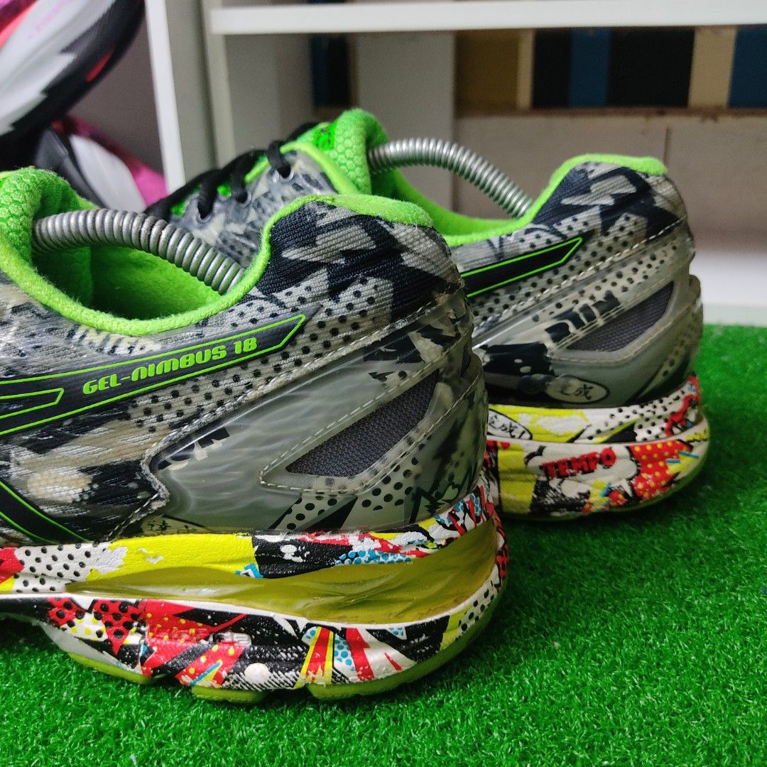 asics gel nimbus 18 comic edition