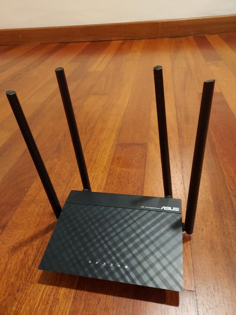 ASUS AC1300 Dual Band Gigabit Router, Computers & Tech, Parts ...