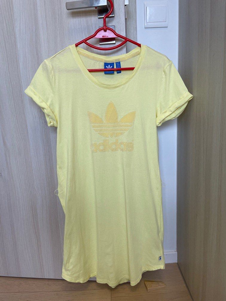 Adidas yellow new arrivals dress