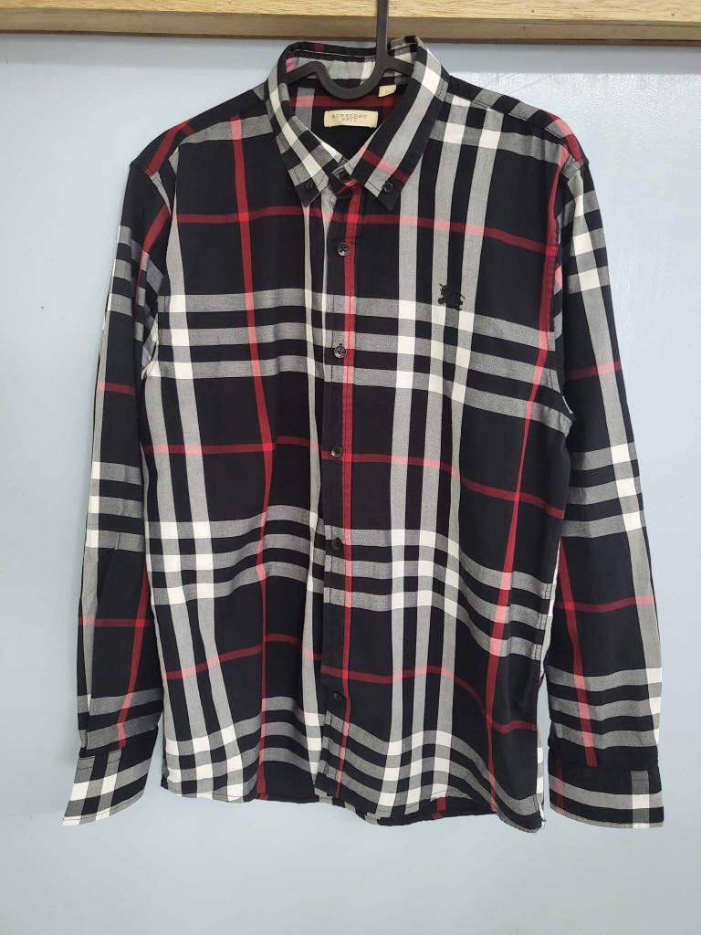 Authentic Burberry Shirt Long Sleeve Luxury Apparel on Carousell