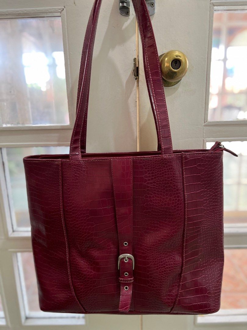 Buxton leather computer bag on sale