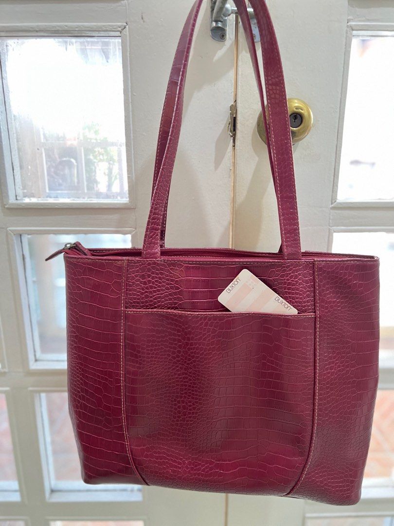 Authentic Buxton laptop leather bag Computers Tech Parts