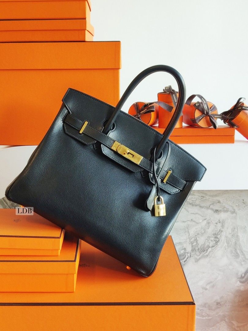 Birkin 30 black epsom deals
