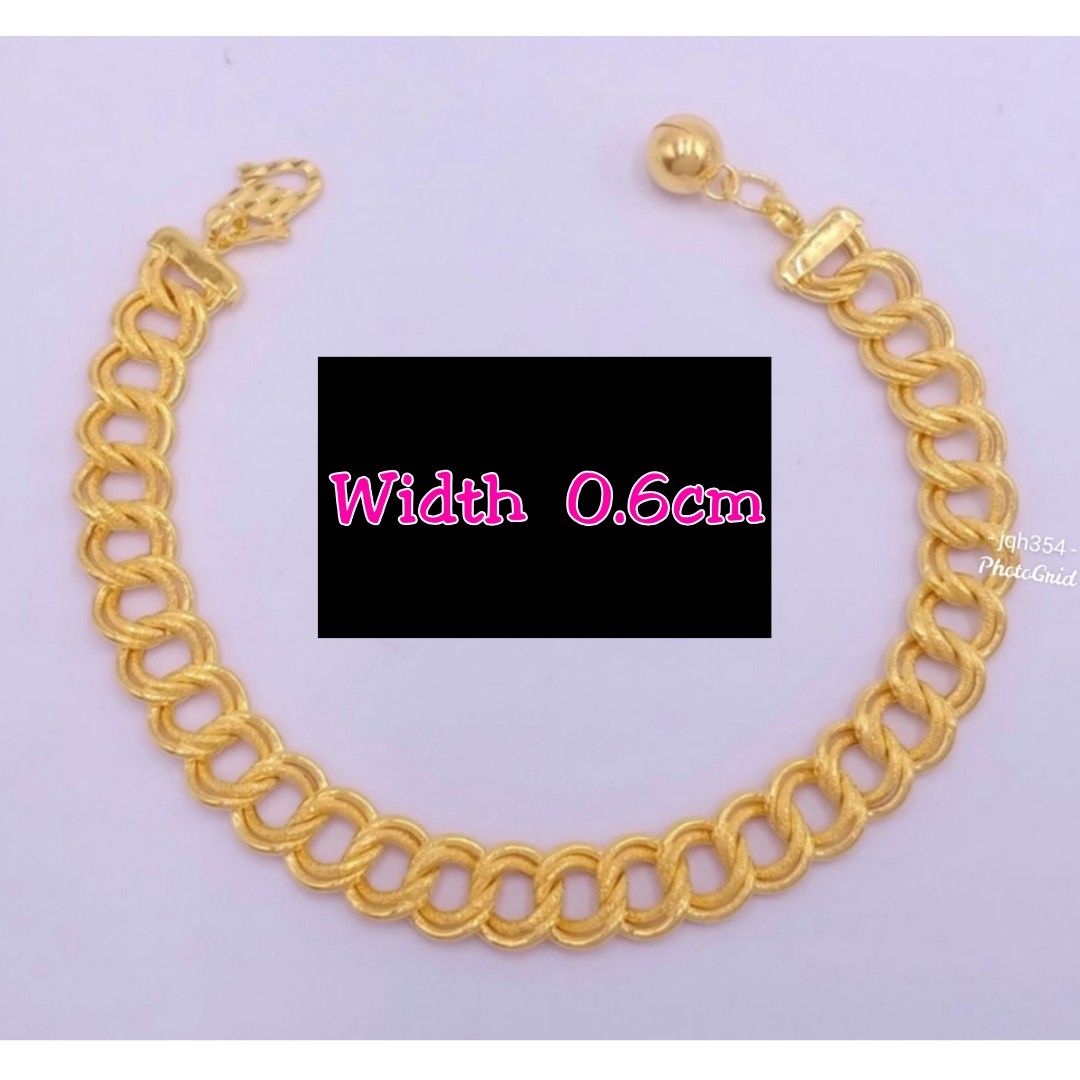 Gold bracelet for 1 year baby girl best sale
