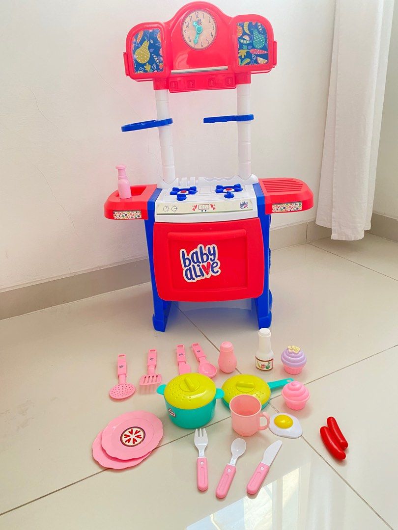 Baby alive sales doll kitchen