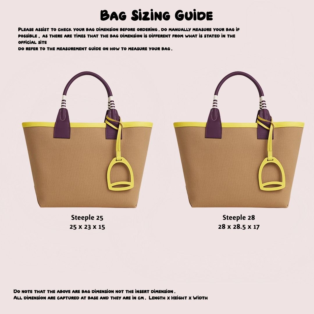 Organizer for Steeple 25/28 Bagnice Design Bag Insertbag -  Israel