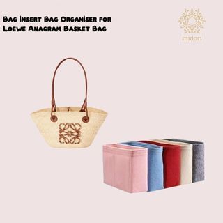 Bag Insert Bag Organiser for Lowwe Anagram Basket Bag