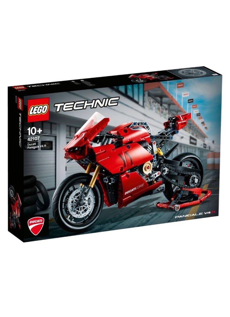 BNIB LEGO Technic 42107 Ducati Panigale V4 R Motorcycle Super Bike Hobbies Toys Toys Games on Carousell