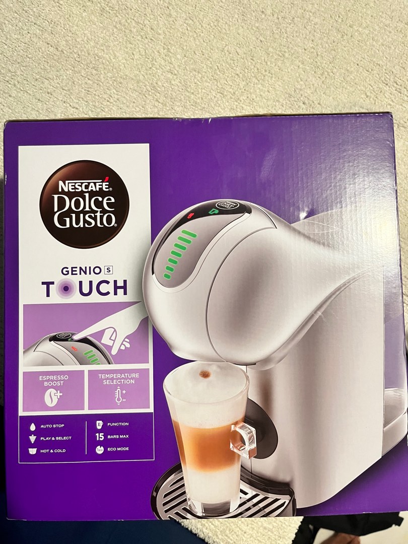 BNIB Nescafe Dolce Gusto Genio S Touch, TV & Home Appliances, Kitchen ...