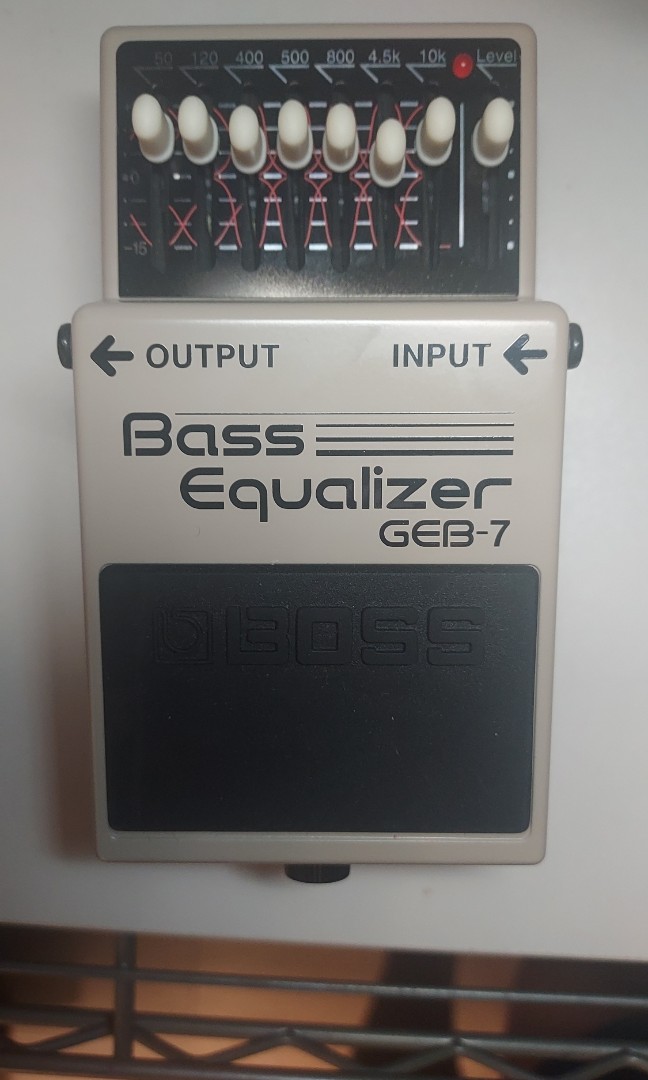 Boss GEB 7 Bass Equalizer, 興趣及遊戲, 音樂、樂器& 配件, 樂器