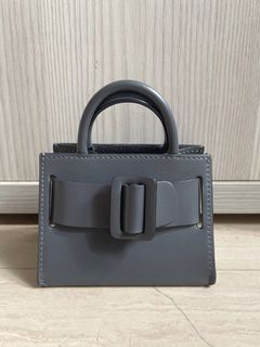 Micro Alma Bag Charm - Luxury S00 Brown