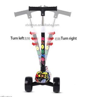 Brand new ready stock New model folding kid scooter 3 wheel scooter kick scooters with light Free delivery