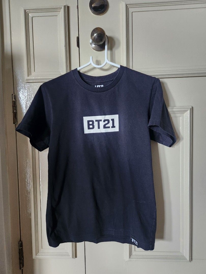 Bt21 Uniqlo T Shirt, Men'S Fashion, Tops & Sets, Tshirts & Polo Shirts On  Carousell