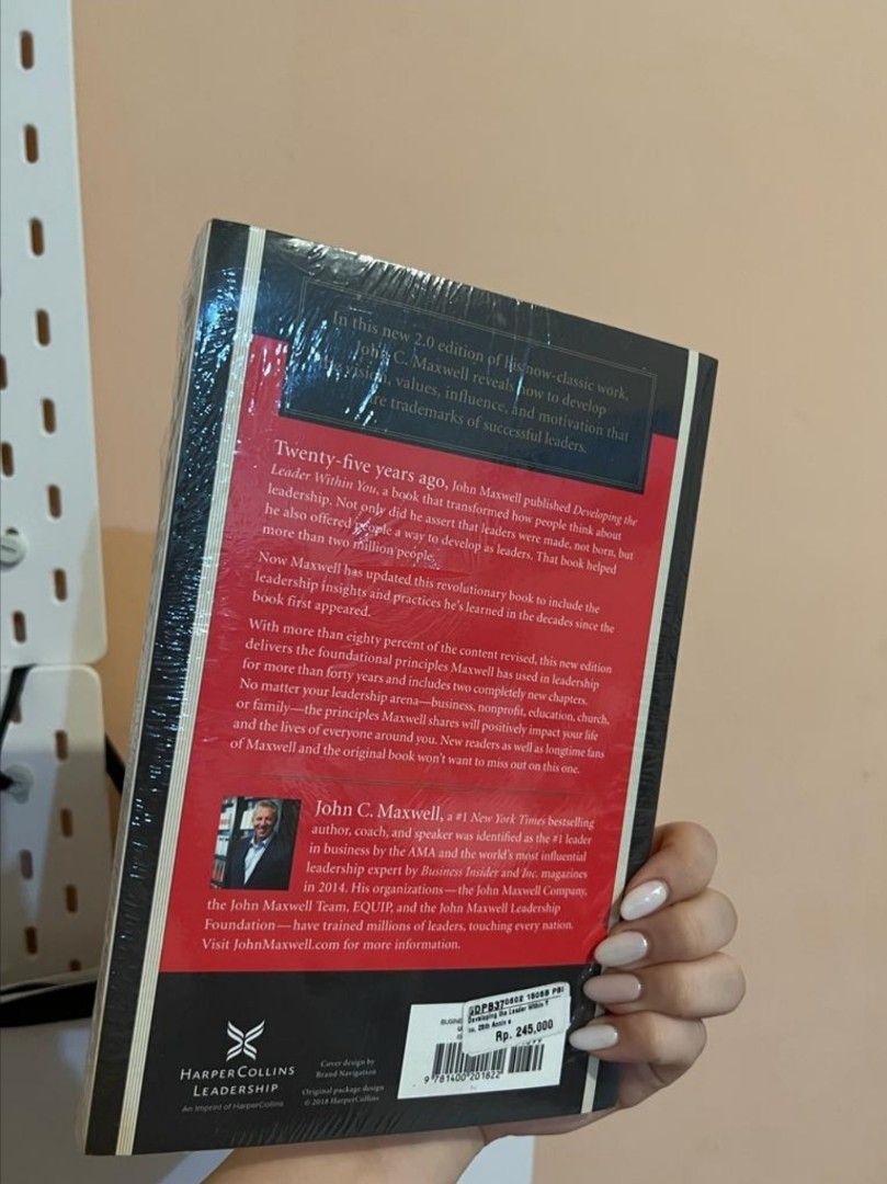 Buku Developing The Leader Within You by John C. Maxwell Original ...